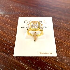 Covet cz stone ring NWT